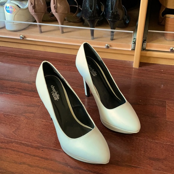 Charlotte Russe Shoes - White Charlotte Russe Heels
